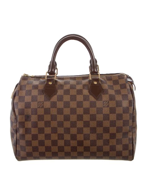 lv speedy 30 damier ebene|authentic Lv speedy 30.